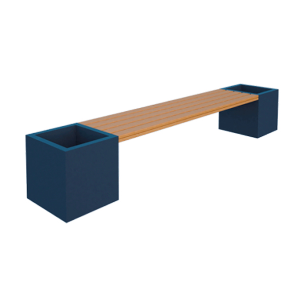 Лава вулична без спинки k-bench-B12-240.60.45