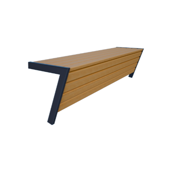 Лава вулична без спинки k-bench-D12-180.45.45