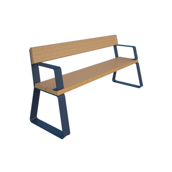 Лава вулична зі спинкою k-bench-A21-180.47.85