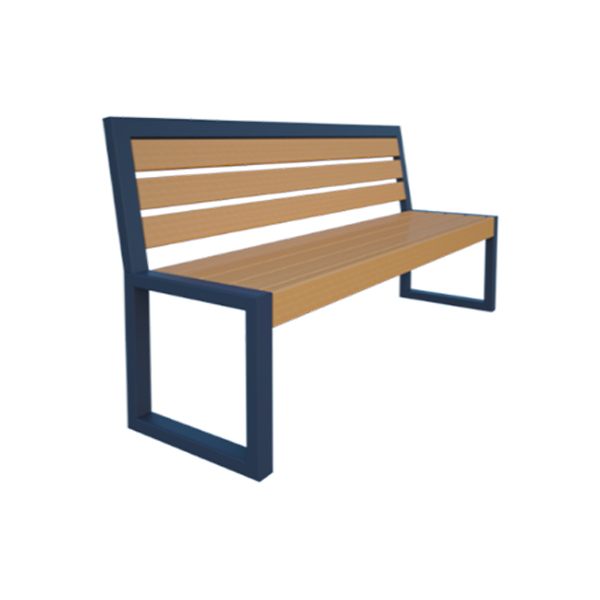 Лава вулична зі спинкою k-bench-C20-180.55.87,5