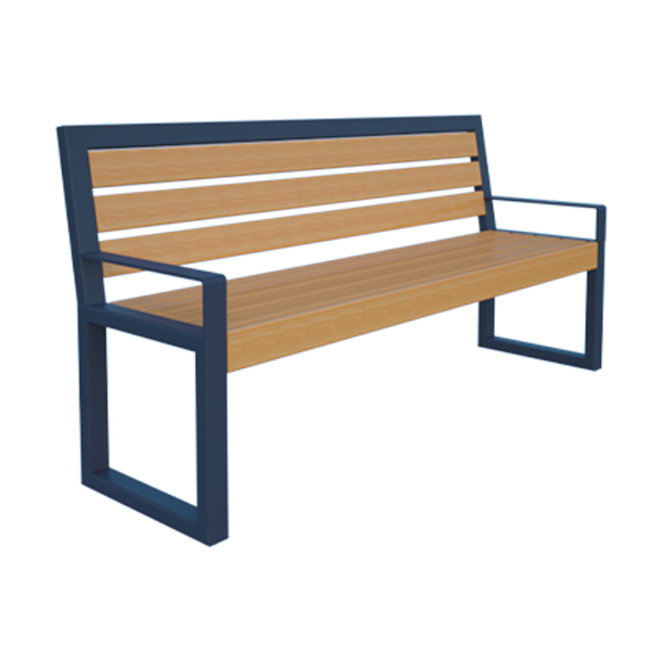 Лава вулична зі спинкою k-bench-C21-180.55.87,5