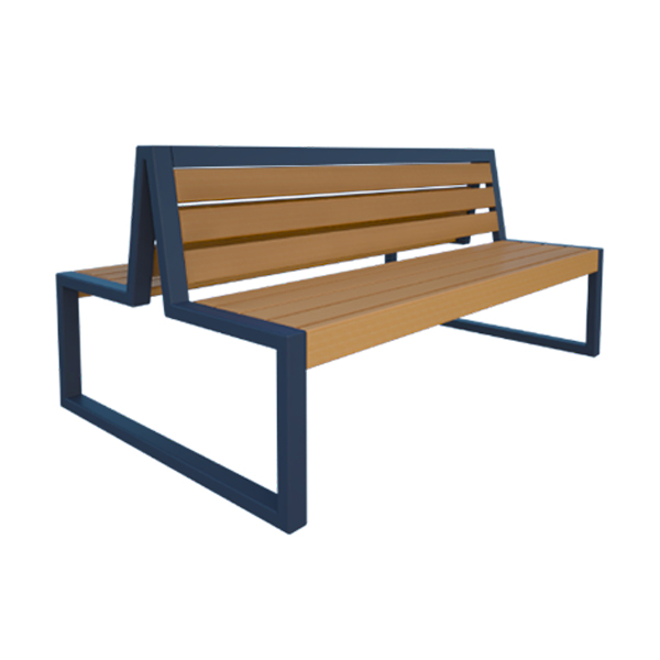 Лава вулична зі спинкою k-bench-C22-180.110.87,5
