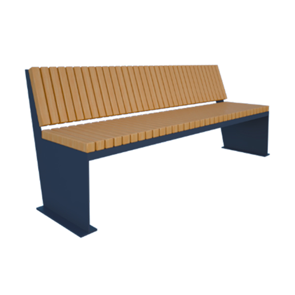 Лава вулична зі спинкою k-bench-B21-180.63.81