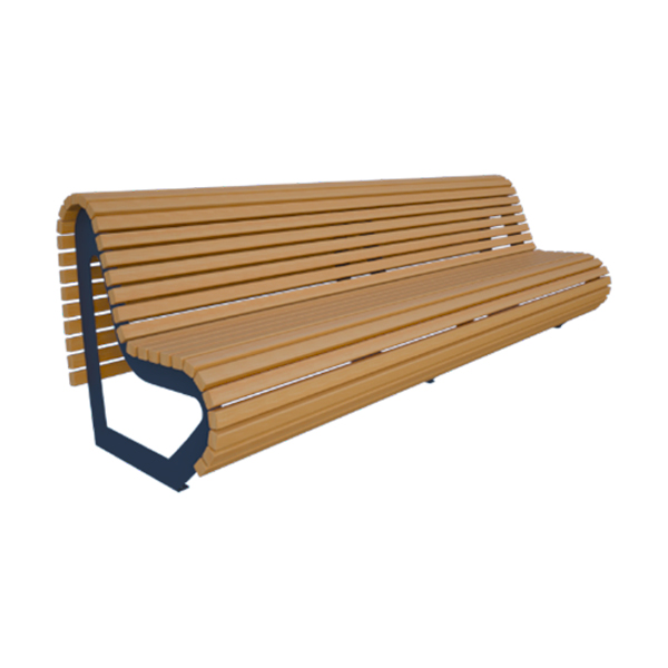 Лава вулична зі спинкою k-bench-F20-200.95.95