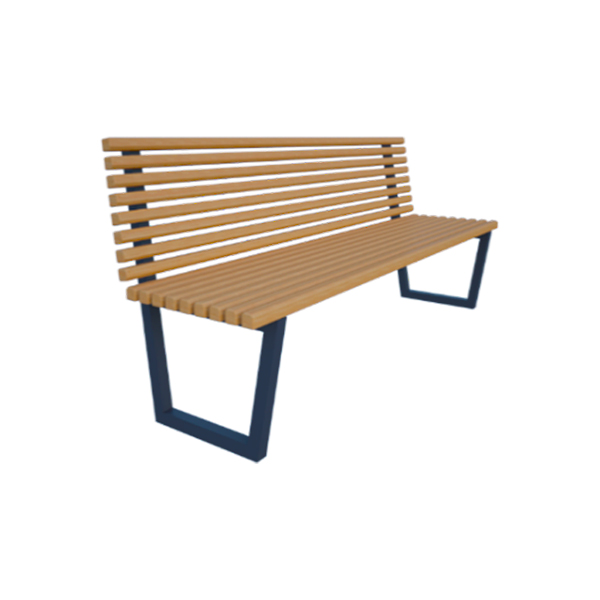 Лава вулична зі спинкою k-bench-D21-180.62.88