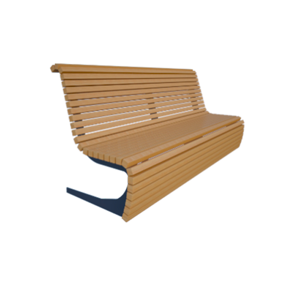 Лава вулична зі спинкою k-bench-G20-180.82,5.90